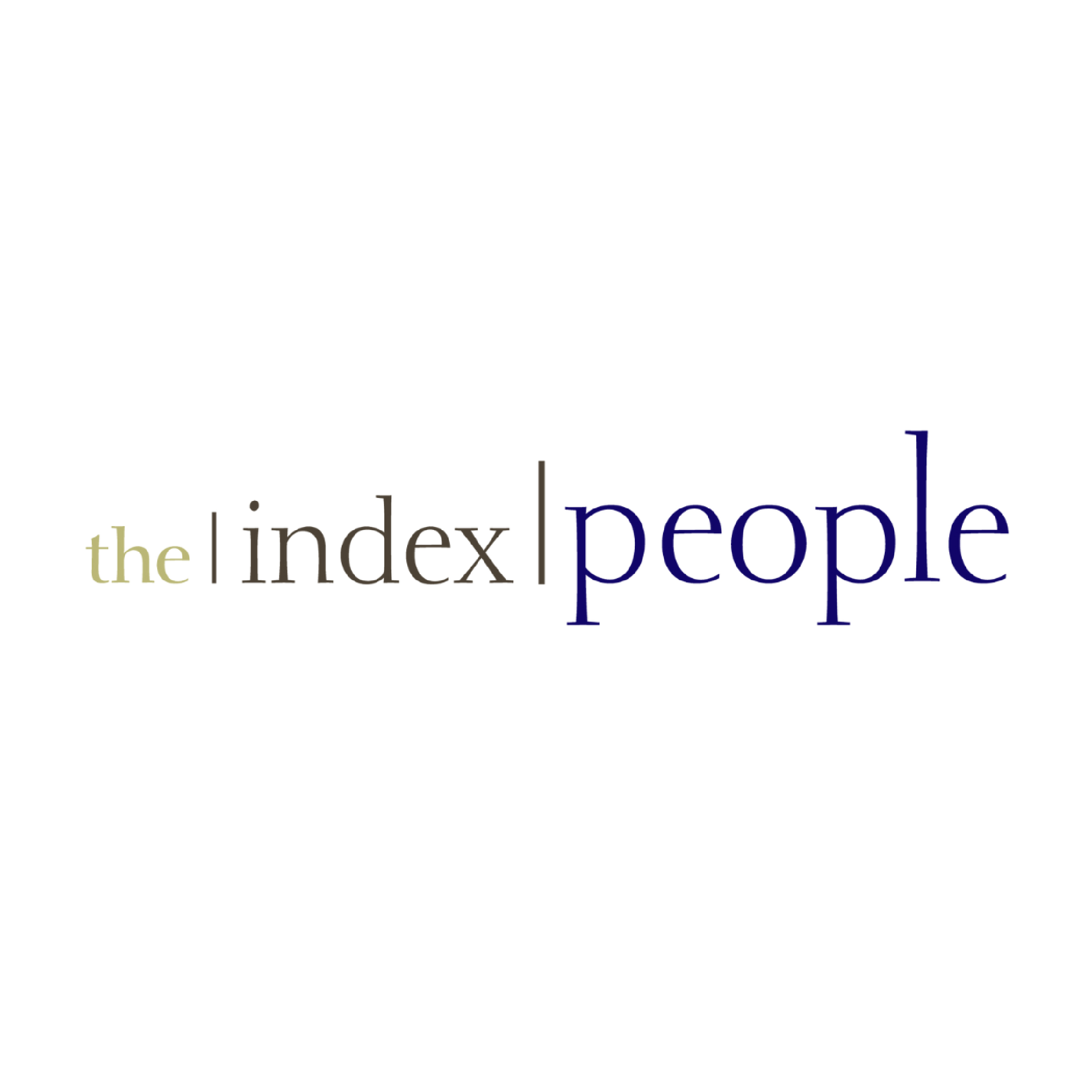 BURO210 Fullservice Marketingbureau Logo van The Index People, mogelijk gerelateerd aan Jeroen Thijssen. Het logo toont de woorden 'the | index | people' in verschillende kleuren.